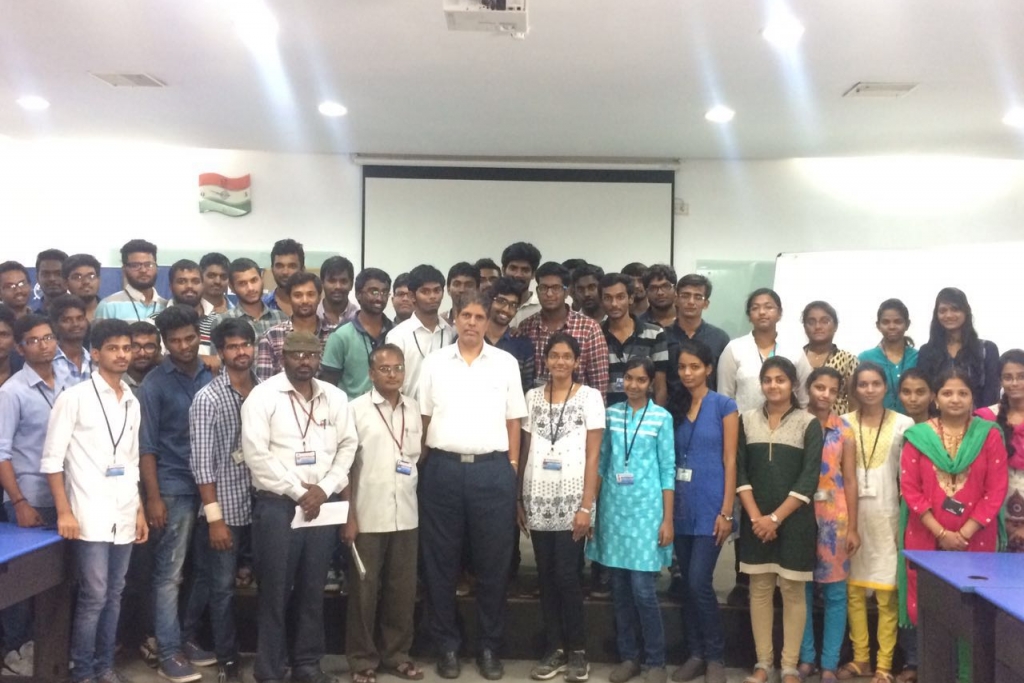 Industrial visit to NRB bearings by 2013-17 batch on 05-07-2016